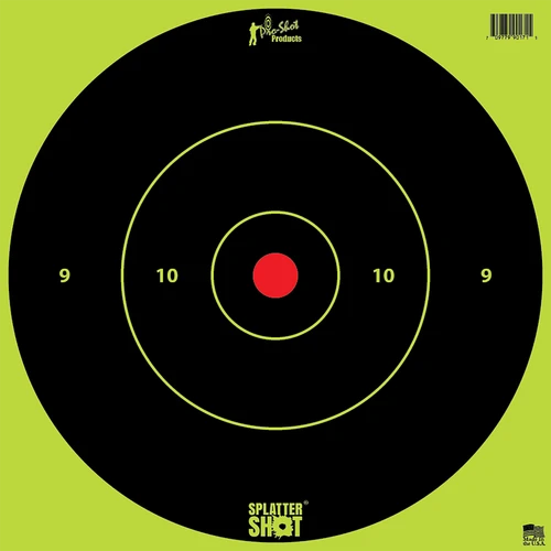 Pro-shot Splattershot, Proshot 12b-green-tg12pk 12" Splatter Bullseye Grn