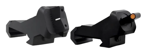 Xs Sights Xti2 45 Degree Offset Buis Non-tritium Set, Xs Ar-0008-1n   Xti2 Dxs Std Dot              Org