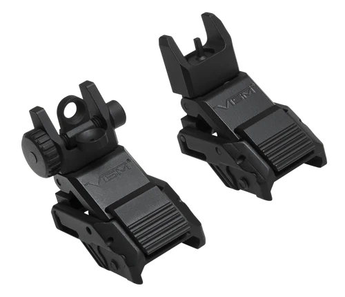 Ncstar Pro Series Flip Up Front And Rear Sights, Nc Vmarflc       Ar Flip Up Frt & Rear Sgt