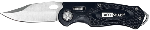 Accusharp Sport, Fpi 703c  Accusharp Folding Sport Knife Black