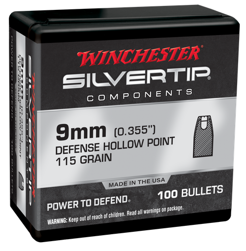 Winchester Ammo Centerfire Handgun, Win Wb9st115x      Bul 9mm    115 Sthp      100/10