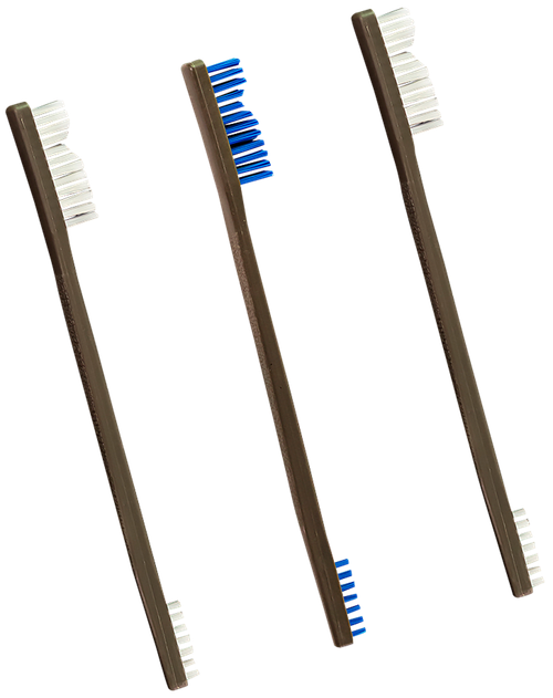 Otis Ap Brushes, Otis Fg-316-nb-3   3pk Ap Brushes 2 Nyl/1 Blue Nyl