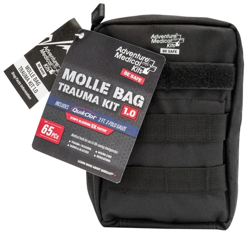 Adventure Medical Kits Molle Bag, Amk 20640299 Molle Bag Trauma Kit 1.0         Blk