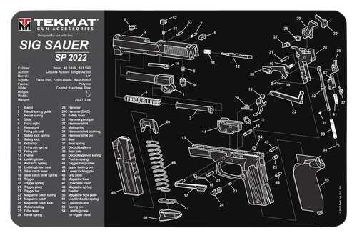 Beck Tek, Llc (tekmat) Sig Sauer Sp2022, Tekmat Tek-r17-sigsp2022   Sig Sp 2002