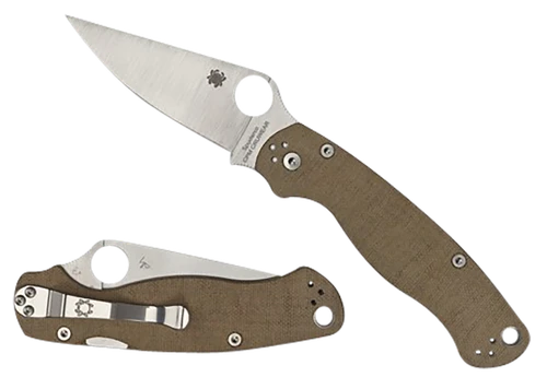 Spyderco Military 2, Spy C81mpcw2       Para Military 2 Brwn Micarta