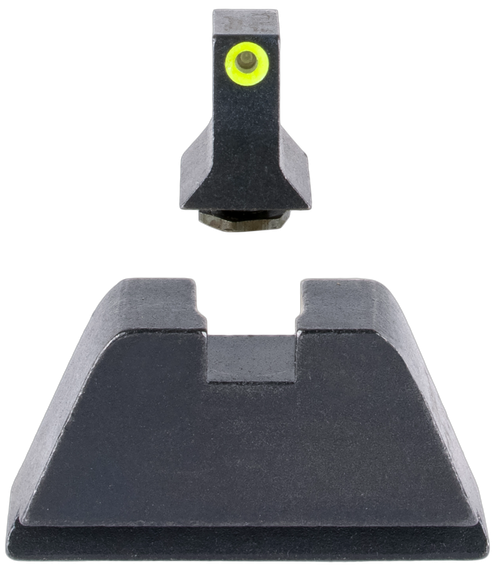 Trijicon Suppressor/optic Height Sights, Trj Gl201c601139 Sup/optic Hght Sigt Set Yl/mt/gr