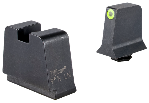 Trijicon Suppressor/optic Height Sights, Trj Gl243c601147 Sup/optic Hght Sigt Set Yl/mt/gr