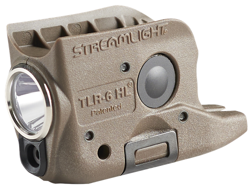 Streamlight Tlr-6 Hl Gun Light, Stl 69341  Tlr-6 Hl (glk 42/43)        Fde