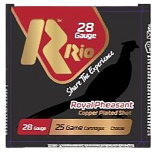 Rio Ammunition Royal Pheasant, Rio Rpc285     Roy Phsnt Cop  28ga 2 3/4 5