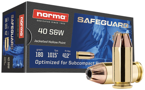 Norma Ammunition (ruag) , Norma 801407727 40       180gr Jhp Safeguard 50/20