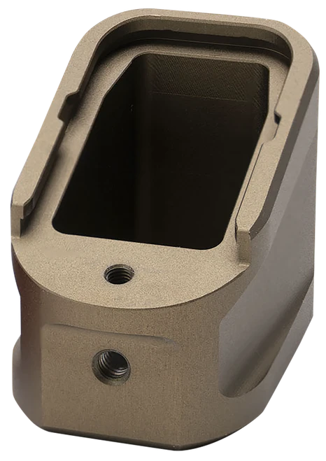 Strike Extended Mag Plate, Si Emp-al-g17-fde   Alum Ext Mag Plate G17 G22 Fde