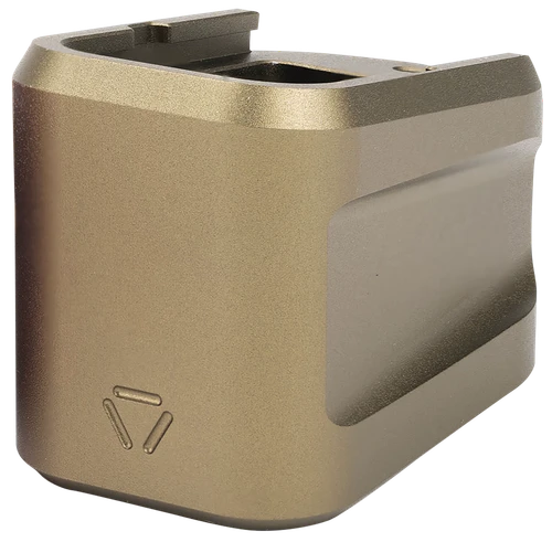 Strike Extended Mag Plate, Si Emp-al-g19-fde   Alum Ext Mag Plate G19     Fde