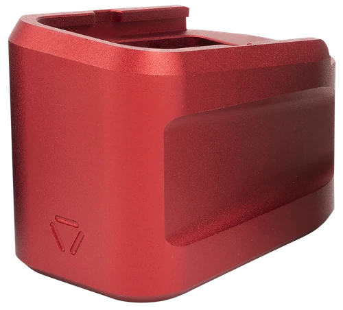Strike Extended Mag Plate, Si Emp-al-g19-red   Alum Ext Mag Plate G19     Red