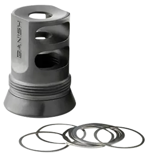Banish(silencer Central) Muzzle Brake, Banish 4673 Muzzle Brake 30gold/46 5/8x24
