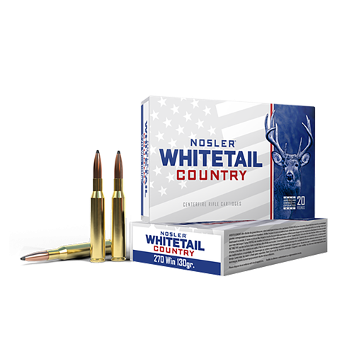 Nosler Whitetail Country, Nos 40110 Wca  270win    130g Sb Sp  20/10