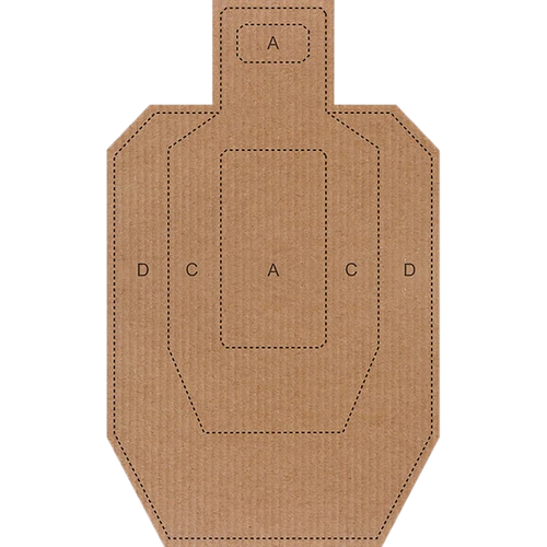 Action Target Inc Ipsc/uspsa Targets, Action Ipsc-cb        Ipsc/uspsa Cardboard   100bx