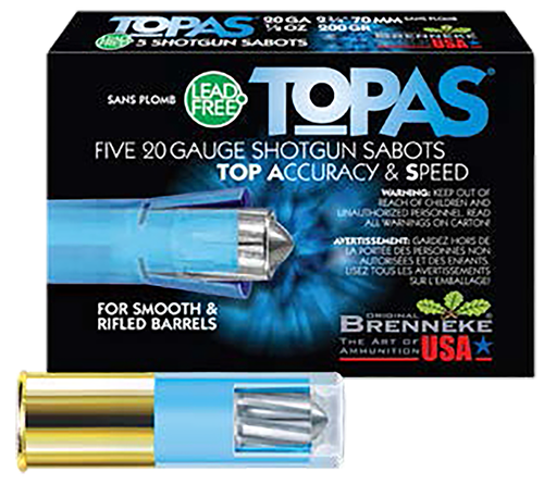 Brenneke Topas, Br Sl202topn  Topas Sabot          20 2.75    5/50