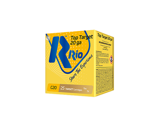 Rio Ammunition Top Target, Rio Tt2075     Top Trgt    20 2.75 7.5sht    25/10