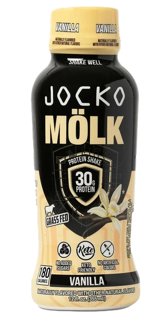 Jocko Fuel Vanilla, Jocko 29091 Molk Rtd Vanilla          Protein 12pk