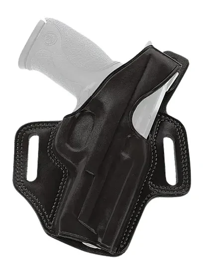 Galco Fletch High Ride Belt Holster for 4.25" Commander 1911 - Black