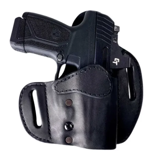Urban Carry LockLeather RMR OWB Holster for Glock 34 & Sig P320 Full Size - Black