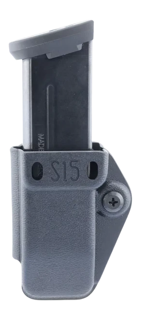 Henry Holsters Foldover Single Magazine Carrier for Shield Arms S15 and Glock 48/43X Mags - Black