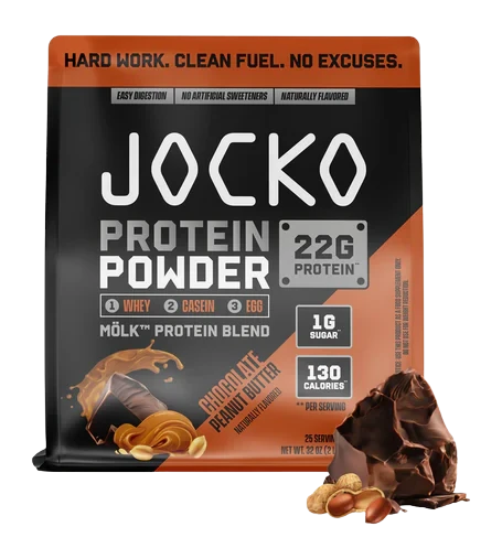 Jocko Fuel , Jocko 29117 Chocolat Peanut Butter Protein Pow Bag