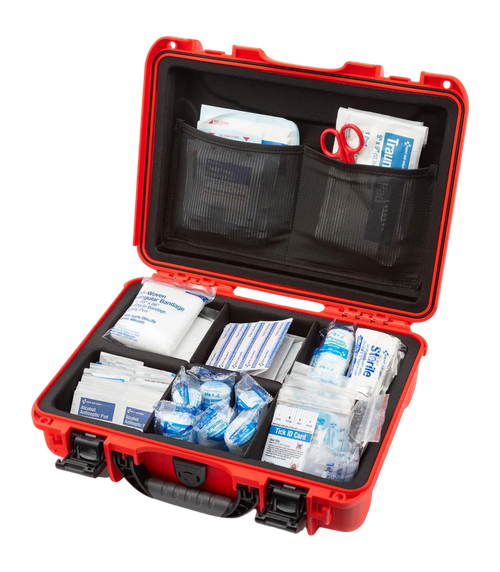Nanuk (plasticase Inc) , Nanuk 910s-880rd-pa0-fsa02 910 First Aid Case Red