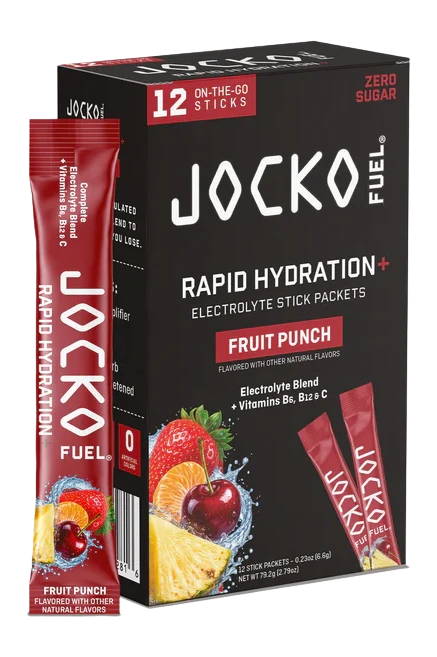 Jocko Fuel , Jocko 29281 Rapid Hydration Powder Fruit Pnch 12pk