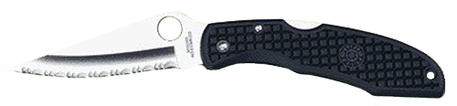 Spyderco Endura, Spy C10sbk         Endura Serrated Clpnt  3.75 Blk