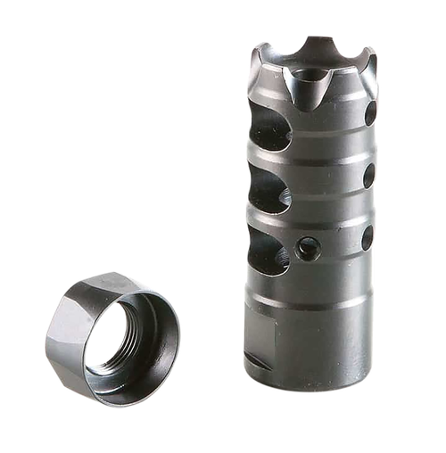 Patriot Ordnance Factory Triple Port, Pof 00308 Muzzle Brake 223/556 1/2x28