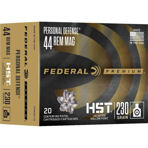 FEDERAL PREMIUM HST 44 REM MAG 230 GRAIN JHP