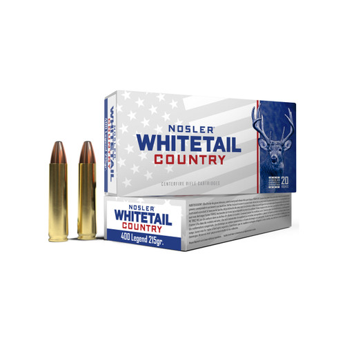 NOSLER WHITETAIL COUNTRY 400 LEGEND 215 GRAIN SW