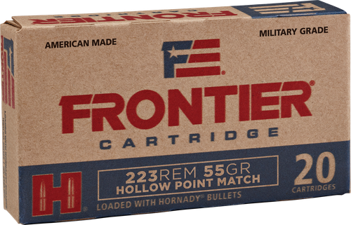 Frontier Cartridge Military Grade, Frontier Fr140       223   55 Hp Match       20/25