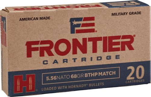 Frontier Cartridge Military Grade, Frontier Fr310       5.56  68 Bthp Match     20/25