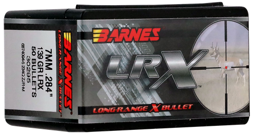Barnes Bullets Lrx, Brns 30295                .284   139 Lrxbt      50