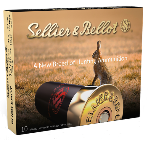 Sellier & Bellot Hunting, S&b Sb12bsh        12ga 2.75  4b 21pel       10/25