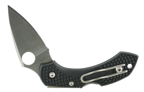 Spyderco Dragonfly 2, Spy C28pbk2        Drgnfly 2 Flt Grnd Pln 2.25 Blk