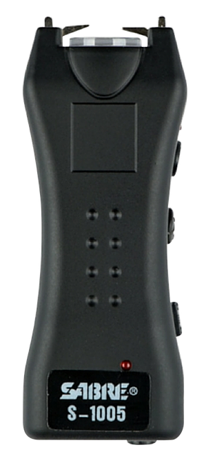 Sabre Mini Stun Gun, Sec S1005bk     600kv Mini Stun Gun W/hlst