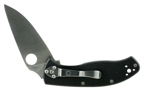 Spyderco Tenacious, Spy C122gp         Tenacious Pln       Dp 3.39 Blk