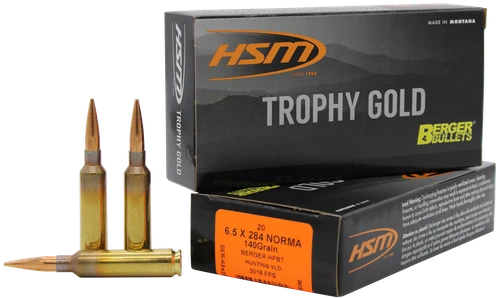 Hsm Trophy Gold, Hsm 65x284140vld 6.5x284 140 Hpbt Vld        20/25