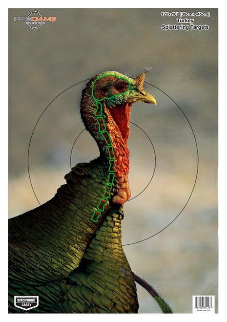 Birchwood Casey Pregame, Bir 35403          Pregame 12x18 Turkey        8pk