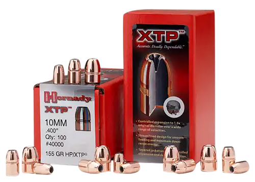 Hornady Xtp, Horn 35580  Bull 9mm   147 Hpxtp            100/25