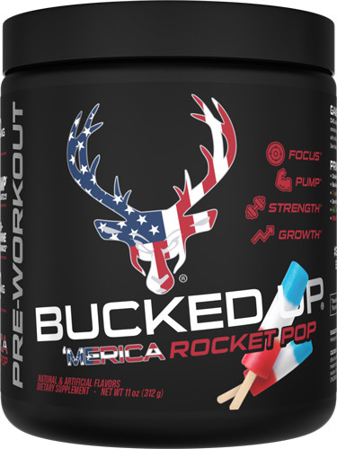 Bucked Up Pre-workout Rocket - Pop 30 Servings