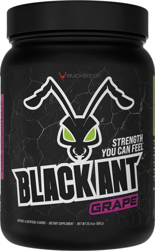 Bucked Up Black Ant Preworkout - Grape 20 Servings!