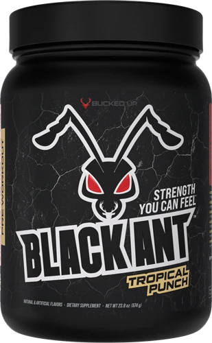 Bucked Up Black Ant Preworkout - Tropical Punch 20 Servings!