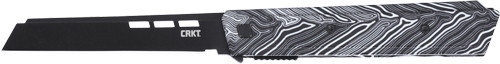 Crkt Zephyr 3.22" Plain Edge - White/black G10 Liner Lock