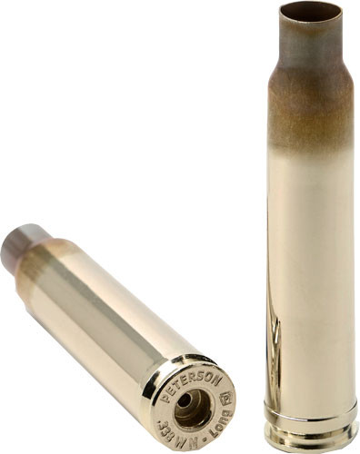 Peterson Unprimed Cases - 338 Win Mag Long 50pk 10bx/cs