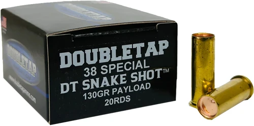 Doubletap 38 Spl Snake Shot - 20rd 50bx/cs