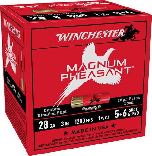 Winchester Magnum Pheasant - 28ga 2.75" 1-1/8oz 5&6 25rd